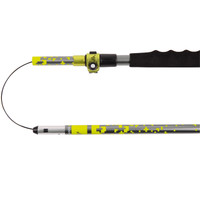 Laser ADJ
Flip lock adjustment
Polyamide-coated stainless-steel cable