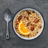 Angry Pika Orange Pecan Granola