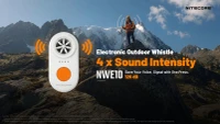 Electronic outdoor whistle