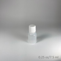 Boston Round Bottle 
0.25 oz/7.5 ml