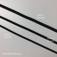 Three Sizes - Non-Reflective Shock Cord