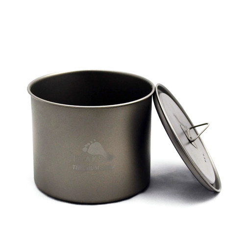 TOAKS 550ml Ultralight Titanium Pot without Handles | Litesmith