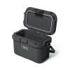 YETI Roadie 8 Hard Cooler 3QTR Open