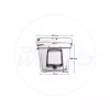 YETI Tundra 45 Hard Cooler Dimensions