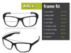 Spotters Artic+ Polarised Sunglasses Frame Sizing