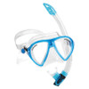 Cressi Ocean VIP Mask Snorkel Set Aquamarine