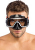 Cressi Sirena Dive Mask Black/Red Frame