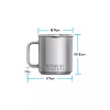Yeti Rambler Mug MS 10oz Dimensions
