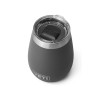 Yeti Rambler Wine Tumbler 10oz Charcoal 3QTR