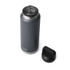 Yeti Rambler Bottle 46oz Chug Cap Off - Charcoal