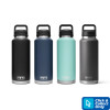 Yeti Rambler Bottle 46oz - Black, Navy, Seafoam, Charcoal