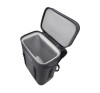 Yeti Hopper BackFlip 24 Soft Cooler Open - Charcoal