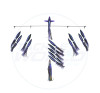 Chatter Lures X SLC Spreader Bar 36" - Purple Squid Product Image
