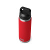 Yeti Rambler Bottle 26 oz With Chug Cap - Rescue Red Product Image