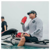 Yeti Rambler Bottle With Chug Cap Lifestyle Image