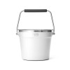 YETI Rambler Beverage Bucket With Lid White Front