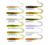 Daiwa Bait Junkie Wave Minnow Soft Plastic Fishing Lure Colour Chart