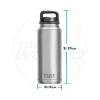 YETI Rambler Bottle 46 oz Dimensions
