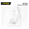 Cressi Mexico Snorkel Dimensions