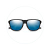 Smith Optics Embark Polarised Sunglasses Front View