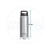 YETI Rambler Bottle 26oz Dimensions