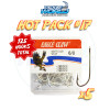 Hot Pack #17 - Eagle Claw 6/0 Limerick Hooks Quantity 25 5 Pack