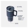YETI Rambler 30 oz Travel Straw Mug Features