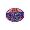 YETI Collectors Patch Full Bloom Purple