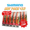 Shimano Sephia Clinch JDM Squid Jig Hot Pack