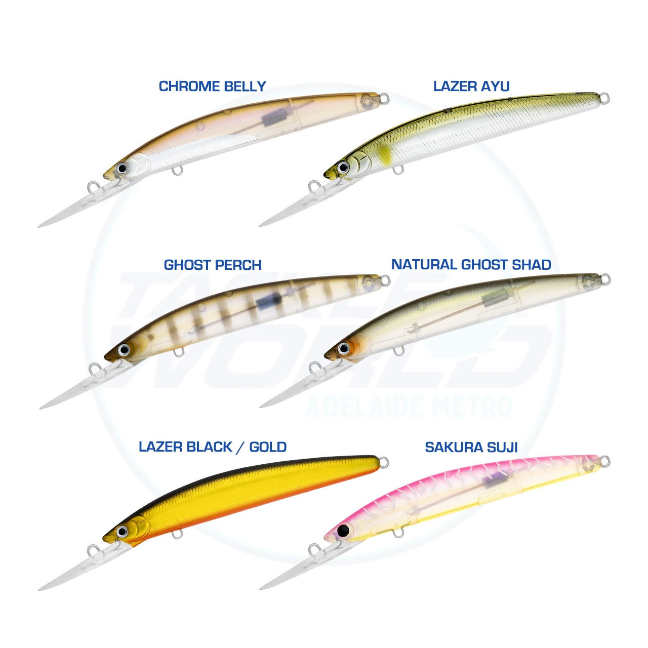 QuoN Just PeachyとBirdling Swallow ２点 Daiwa Double Clutch Monster Tune Lure 95mm - Tackle World Adelaide