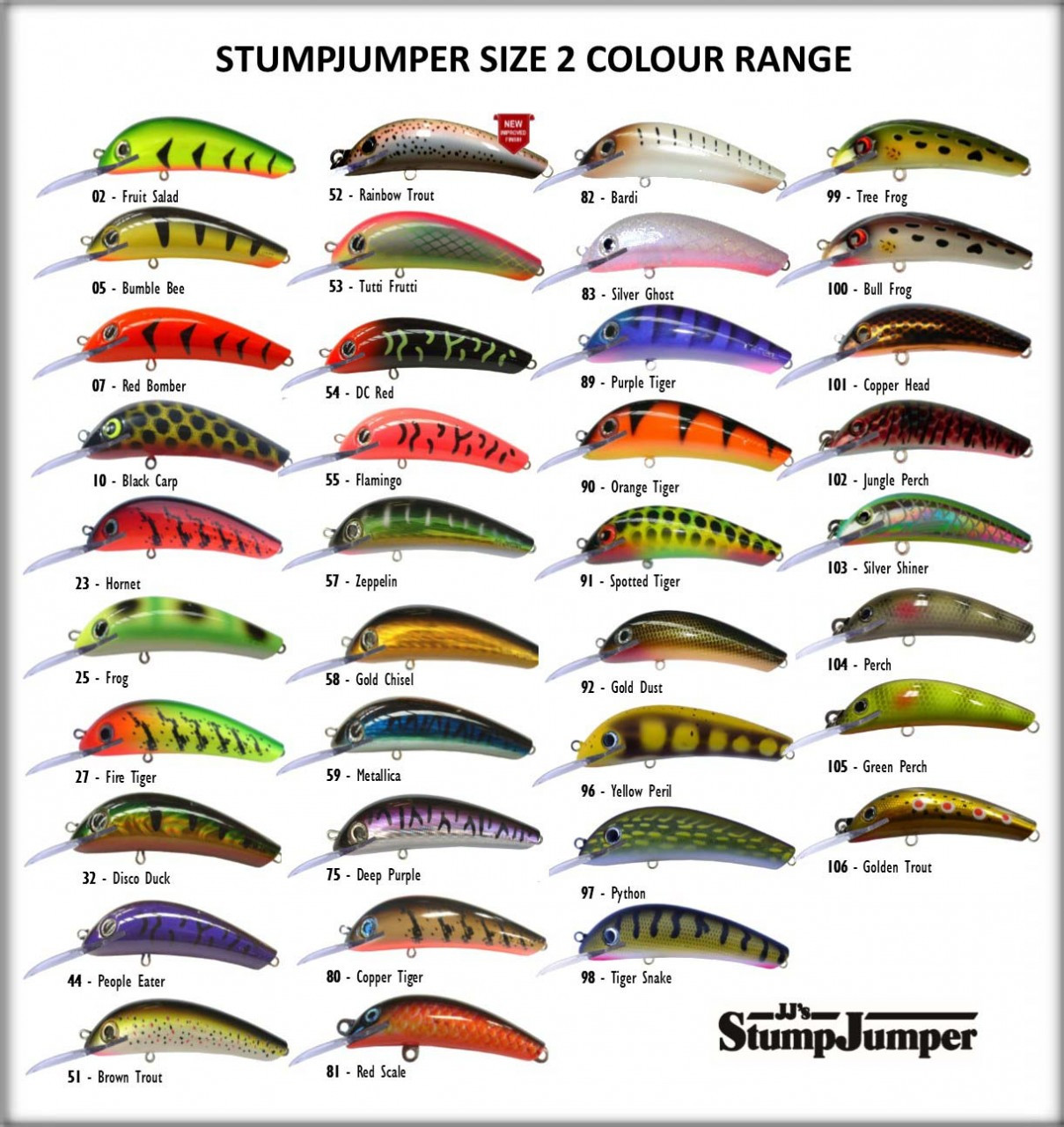 JJ's StumpJumper Dual Depth Size 2