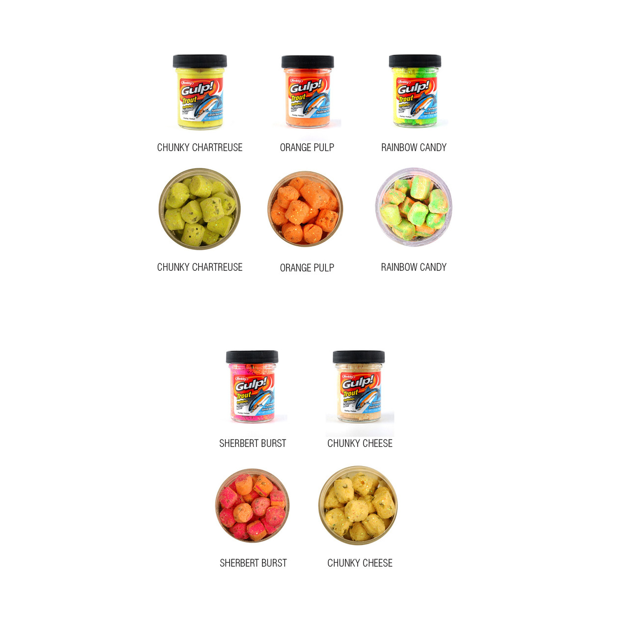 Berkley Gulp! Trout Nuggets - Marshmallow Cluster Fishing Bait, Soft Artificial Bait For Trout Fishing - View #13