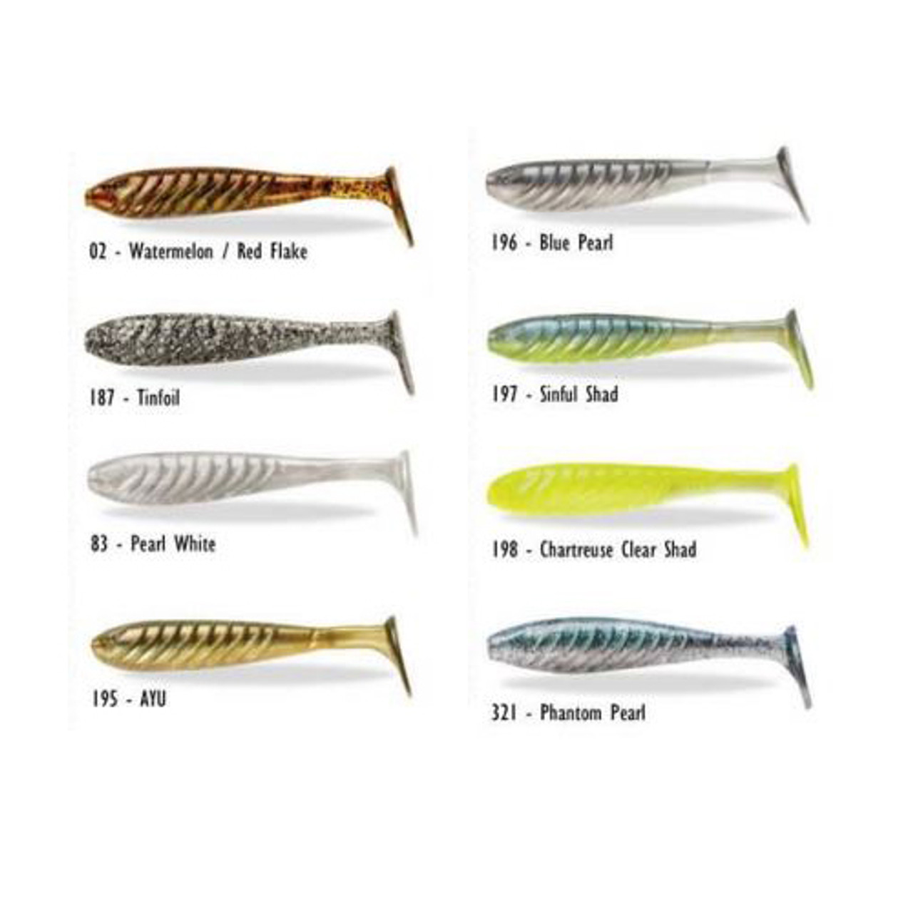  Yum Lures 3.5 Pulse Bait, Ayu : Sports & Outdoors