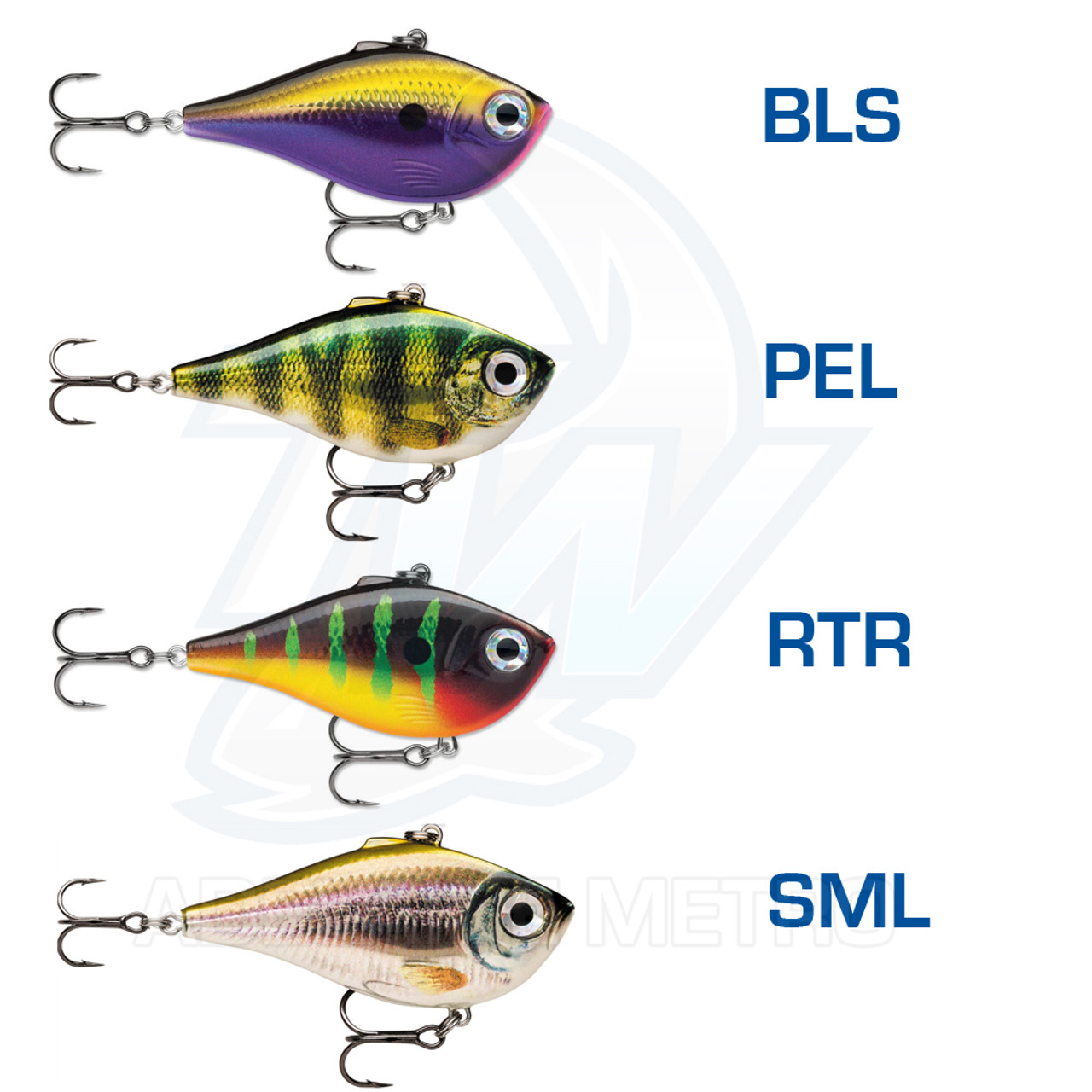 New Colors for the Rapala® Rippin Rap 