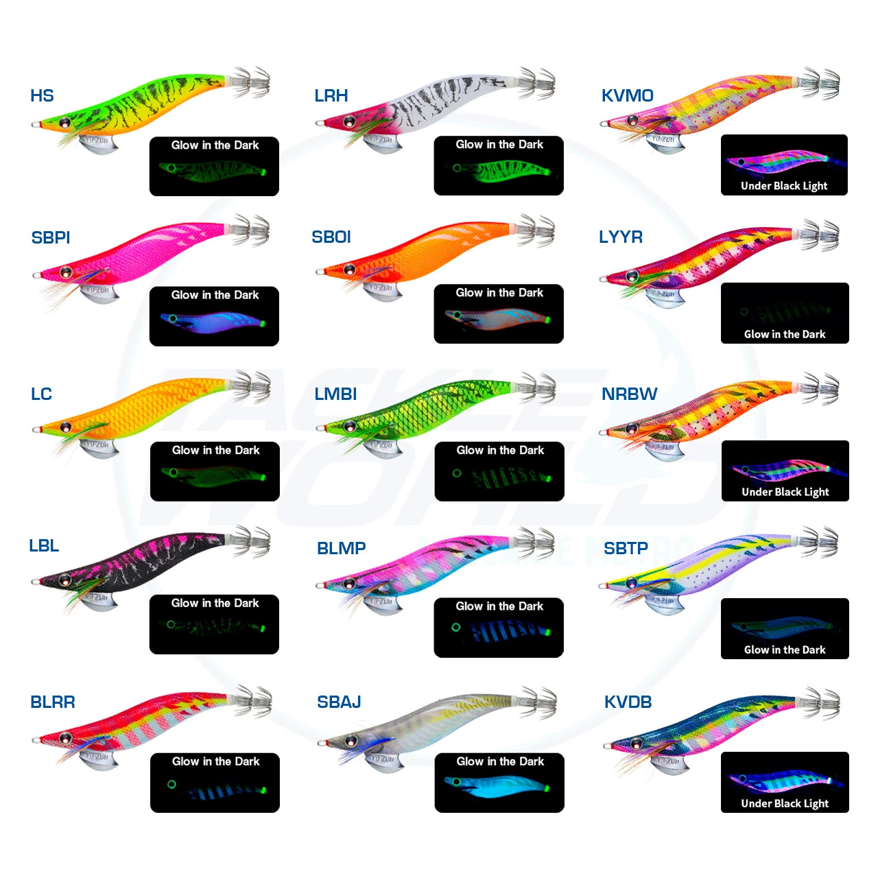 Yo-Zuri Aurie-Q Cloth Wrapped Squid Jig Tackle World