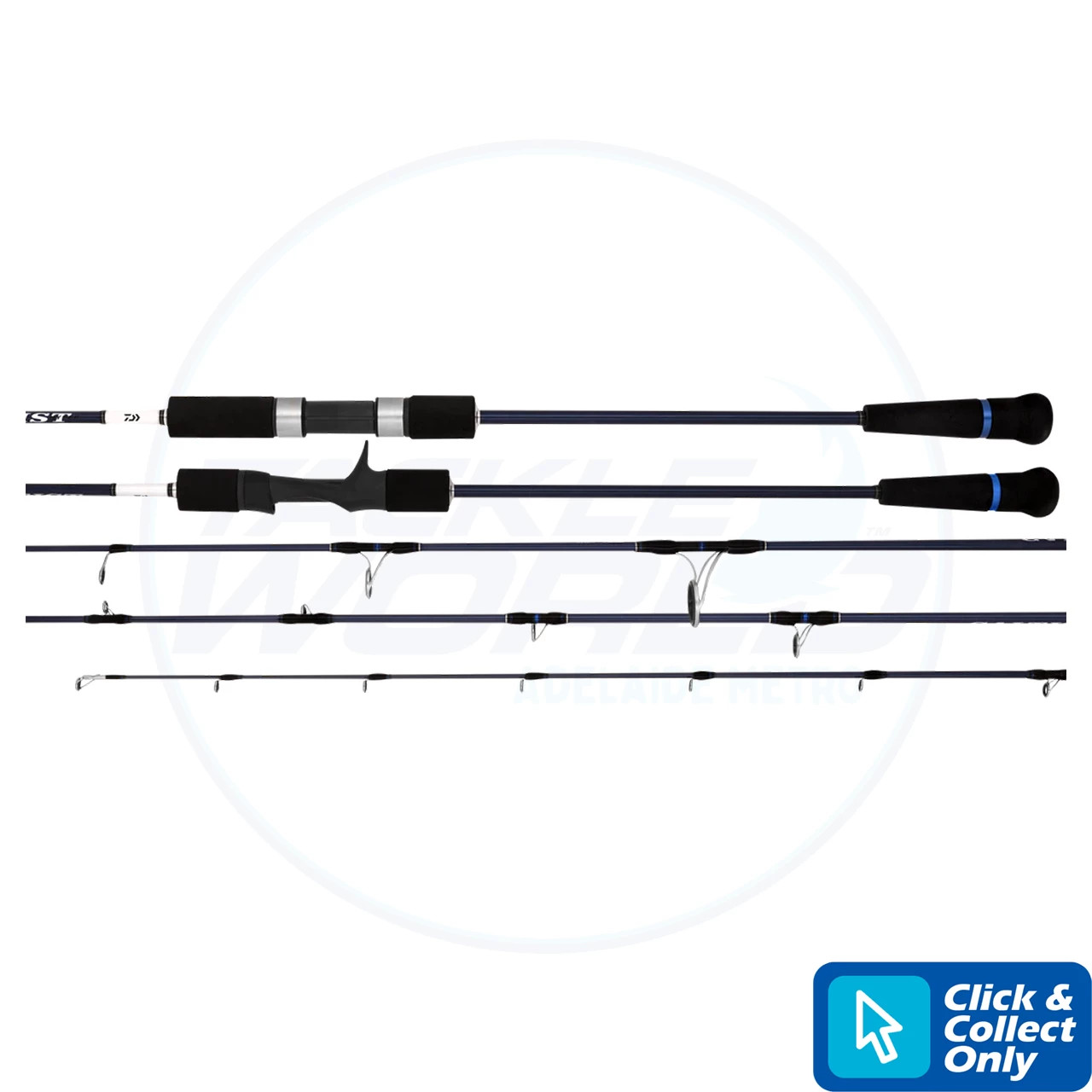 Daiwa 21 Saltist Hyper SJ Overhead Rods