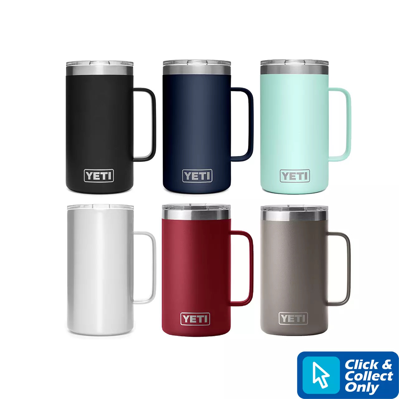 YETI Rambler 24 oz Mug, Vacuum Insulated, Stainless Steel with MagSlider  Lid, Sharptail Taupe