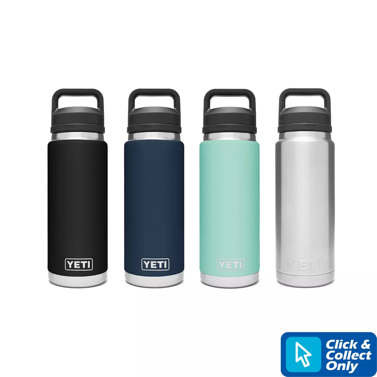 YETI Rambler 26 oz Bottle, Vacuum Insulated, Stainless Steel with Chug Cap  Charcoal