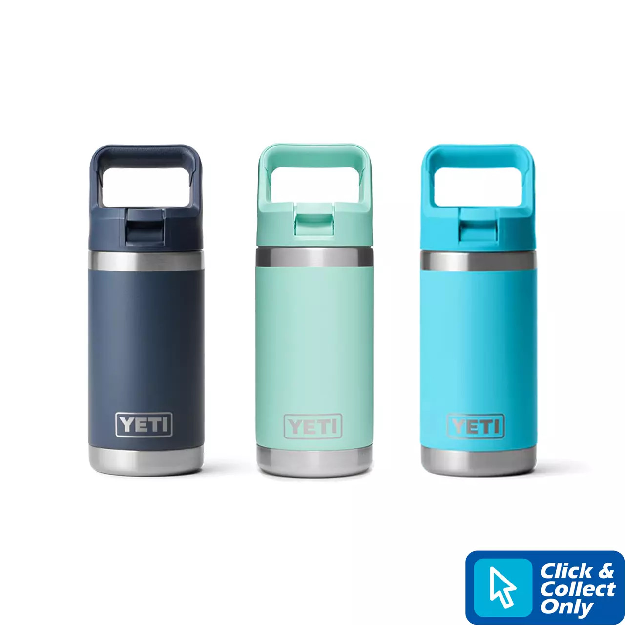 Yeti Rambler Jr Bottle, Kids, Reef Blue, 12 Ounce