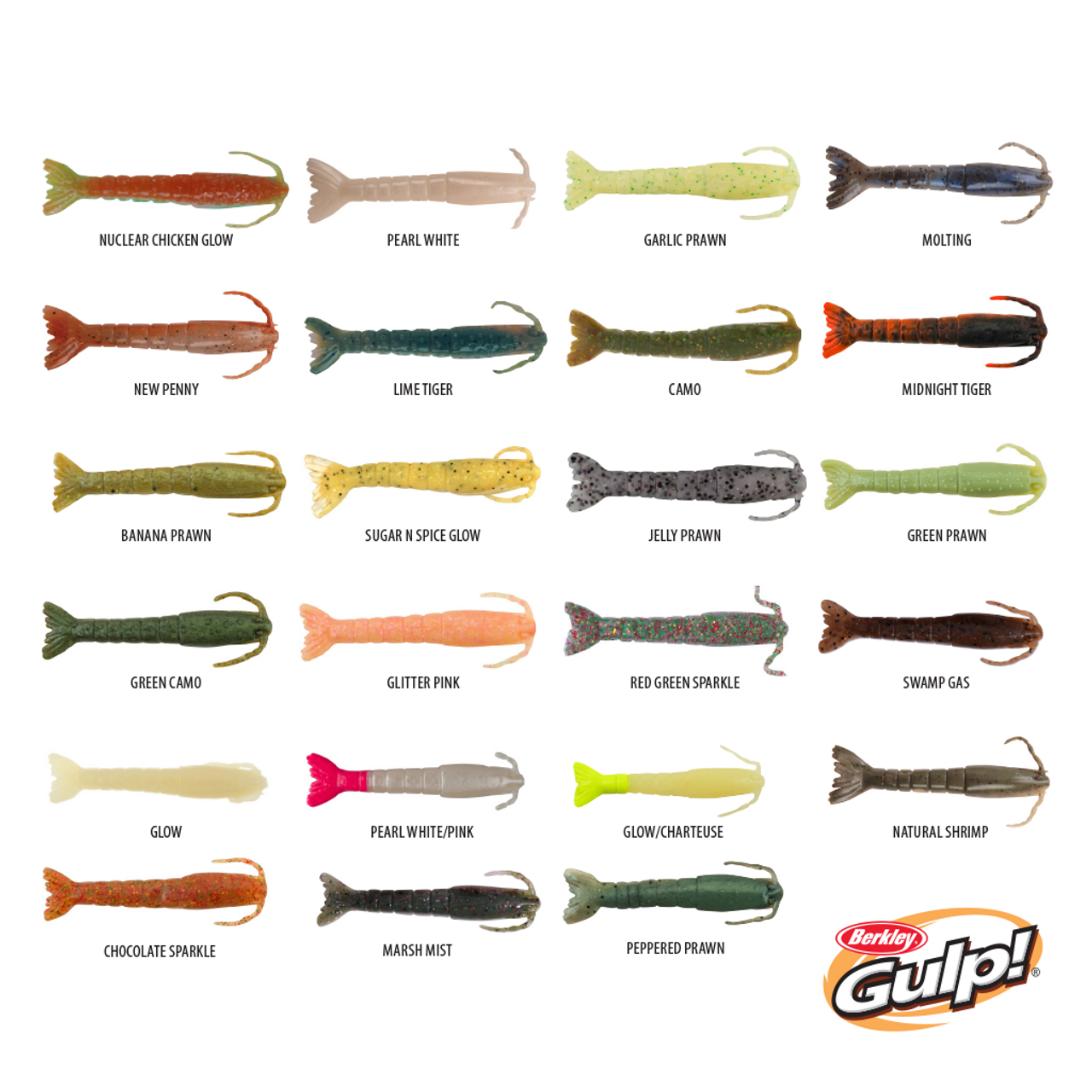Berkley gulp 4 inch shrimp clearance
