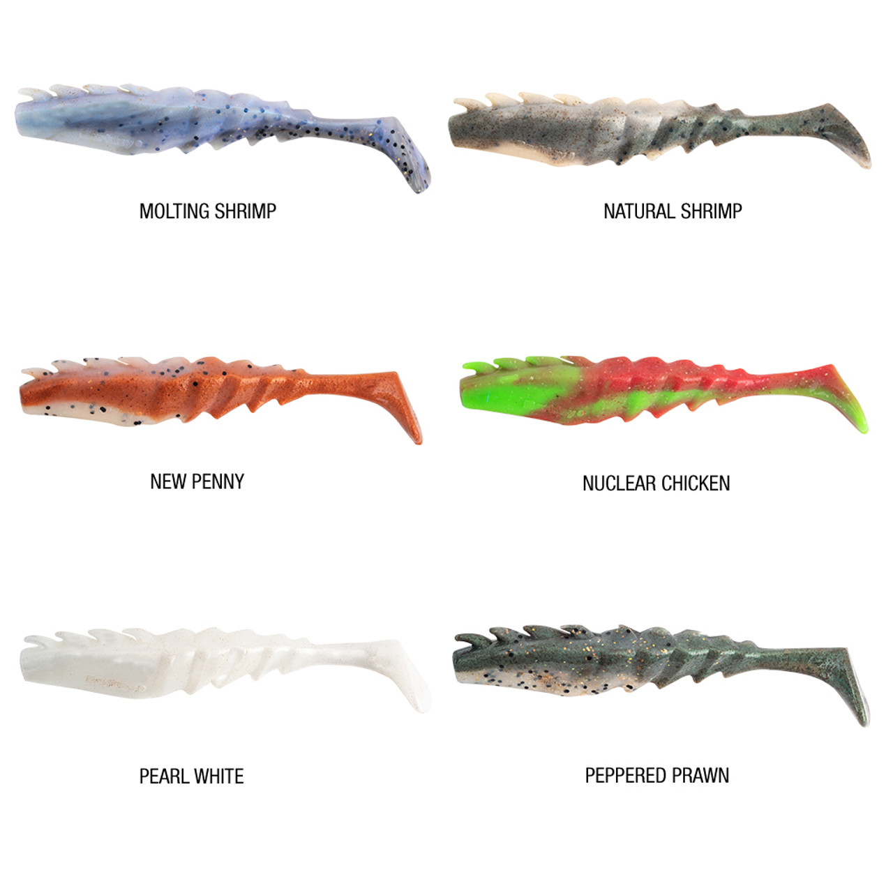 Berkley Gulp Saltwater Nemesis Prawn Paddle Tail 4 Inch