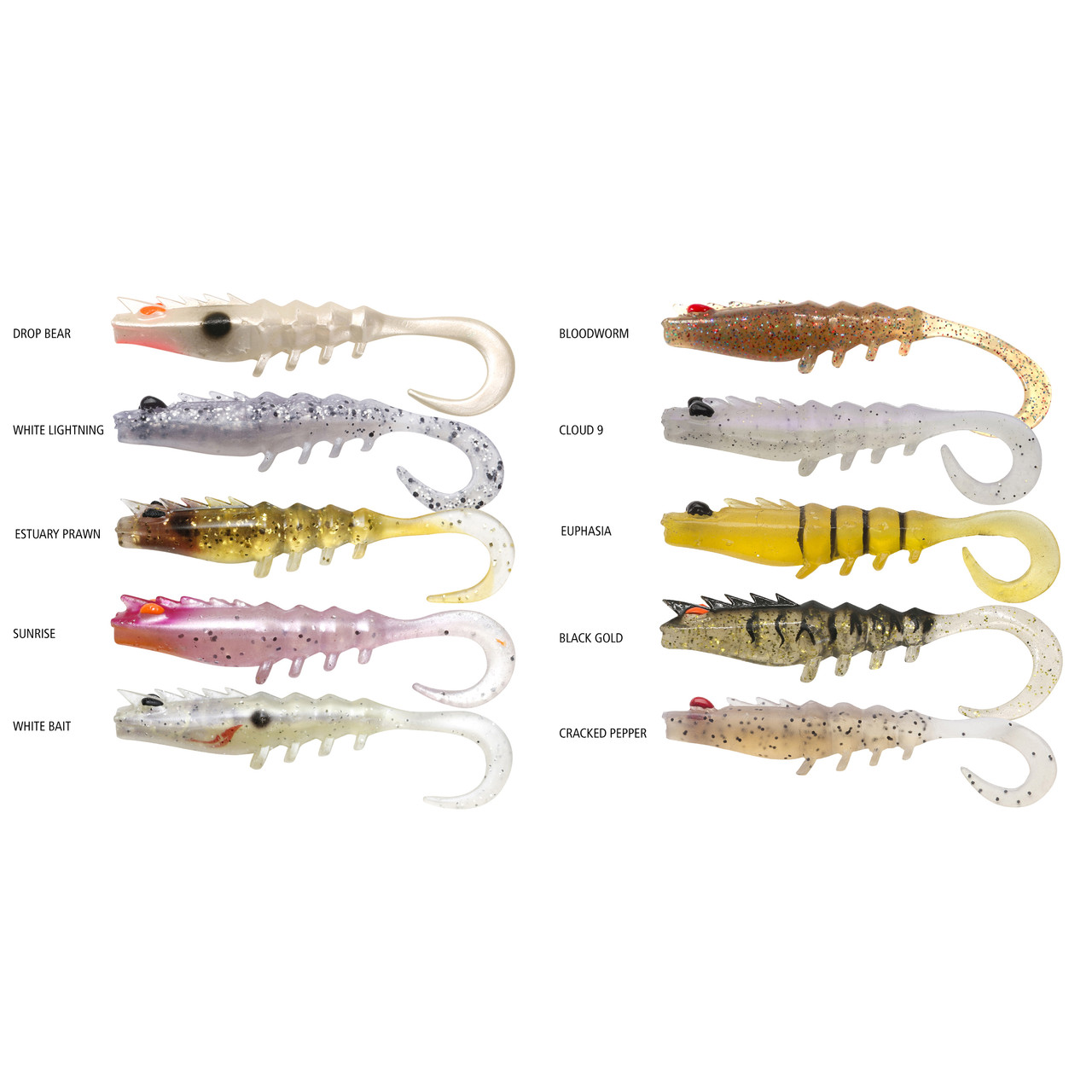 LIVE TARGET LIVE SHRIMP FINESS BAIT 95MM