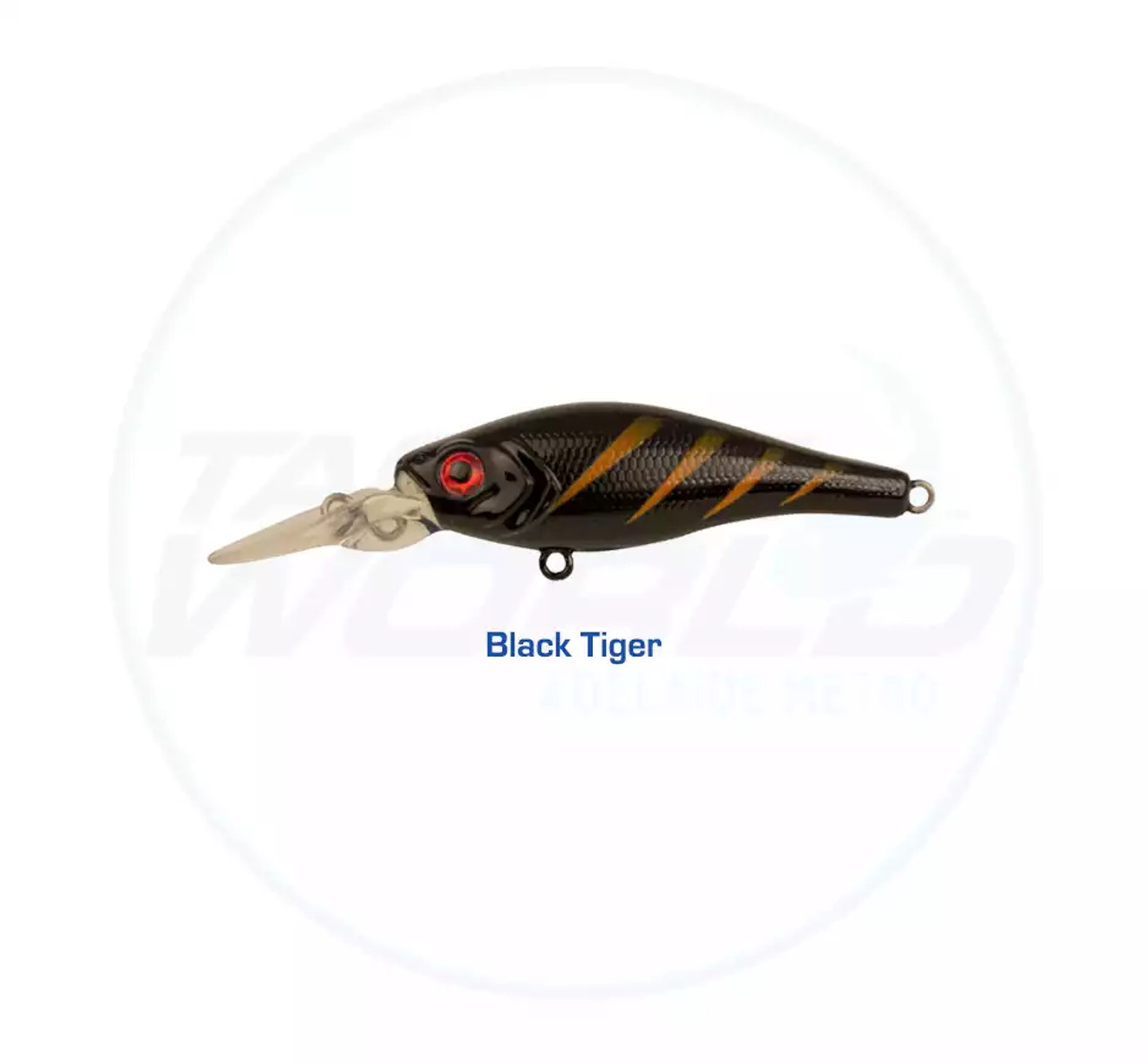 Berkley Pro-Tech Twitcher 45 Hardbody Lure - Black Tiger