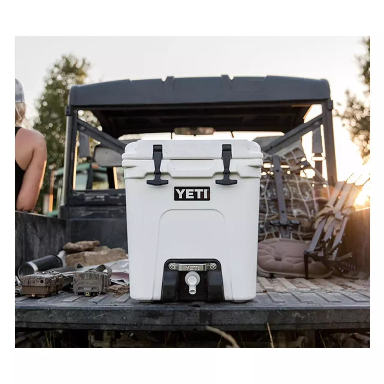 Yeti Tundra Six Gallon Silo Water Cooler White Tackle World