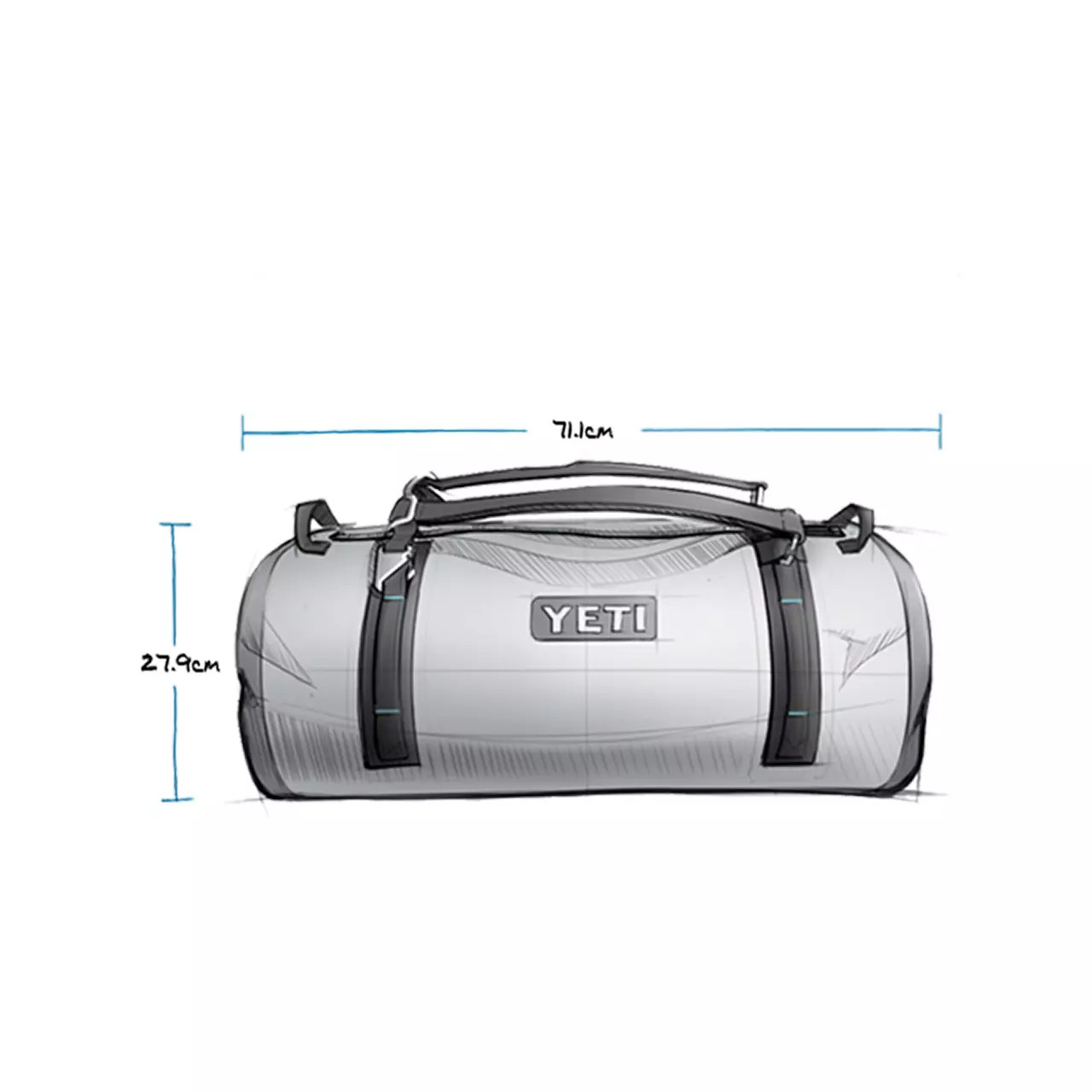 Yeti Panga Submersible Duffel Bag 75 Tackle World Adelaide Metro