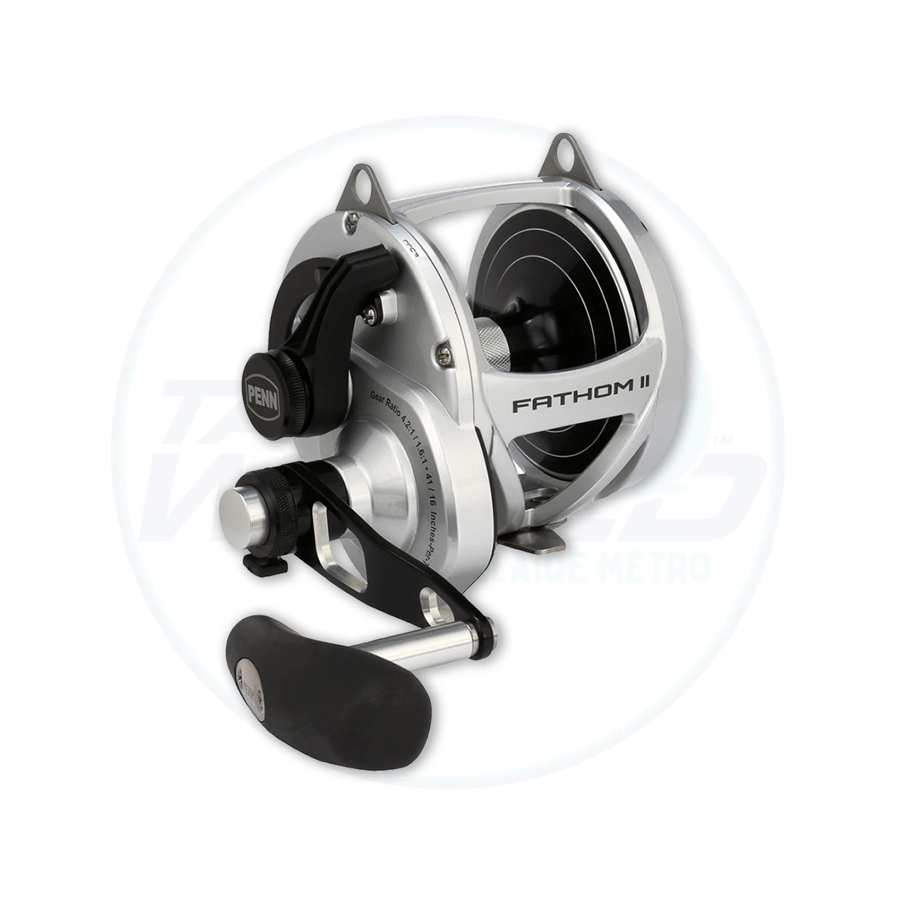 Penn Fathom II Lever Drag Overhead Reels - Tackle World Adelaide Metro