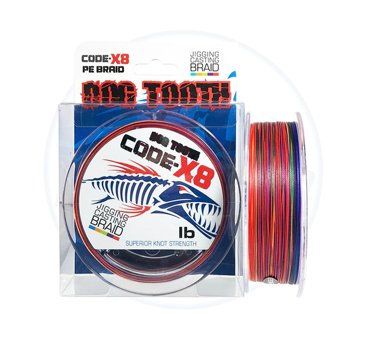 Dog Tooth Code-X8 Jigging Casting Braid 600m - Tackle World Adelaide Metro