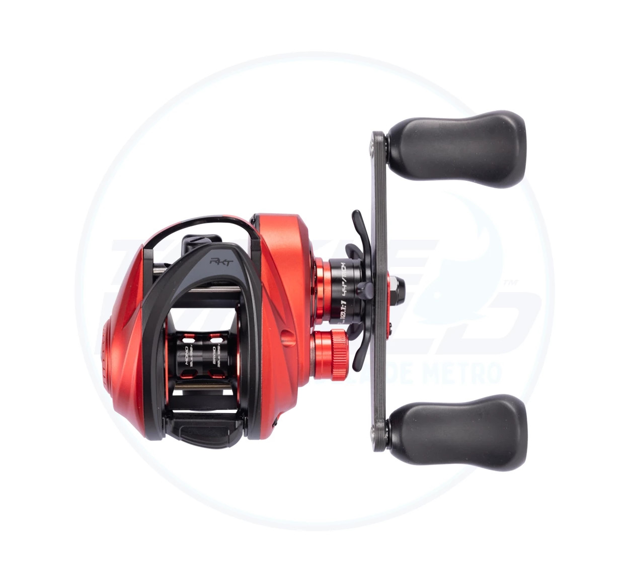 Fibra di carbonio Pastiglie Freno per Mulinelli Da Pesca Adatto Per ABU B3 P3 B4 P4 Serie con Maggiore Durata (interno+pad inferiore