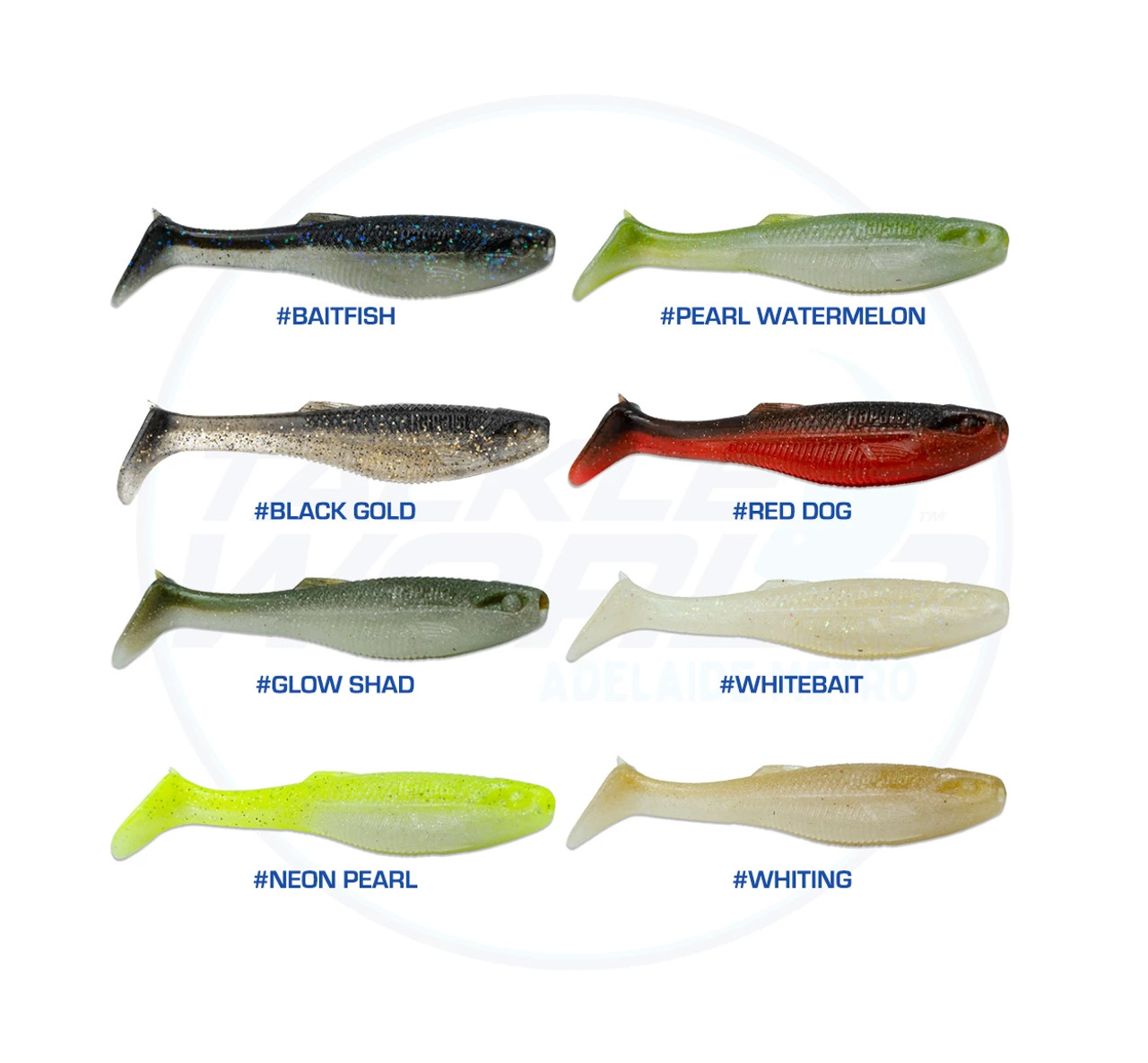 Rapala CrushCity Customs Heavy Hitter Soft Plastic Fishing Lure 10cm