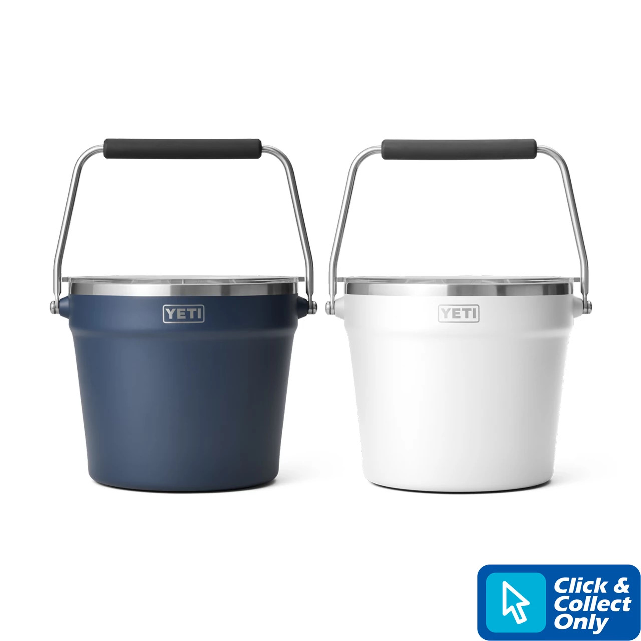 Yeti Rambler Beverage Bucket with Lid - White